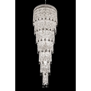 Изображение товара Подвесная люстра каскадная хрусталь Fluorite The Empress FL1062-32P