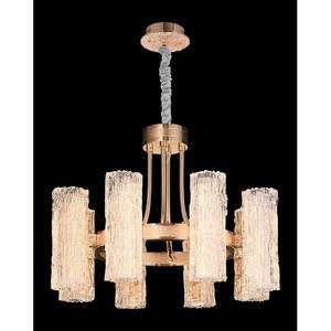 Изображение товара Подвесная люстра хрусталь светодиодная Fluorite Inverno FL1089-8P