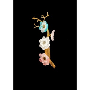 Изображение товара Настенный светильник светодиодный Fluorite Sauvage FL1098-3WL с цветами