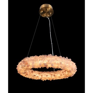 Изображение товара Подвесная люстра с теплым белым светом светодиодная Fluorite Eternity FL1155-5P кольцо