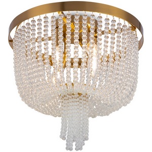 Изображение товара Потолочная люстра хрустальная Freya Ornament FR1008CL-04BS