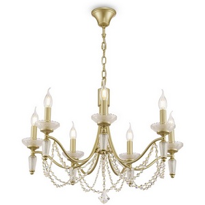 Изображение товара Подвесная люстра Freya Zoe FR2009PL-07G в виде свечи