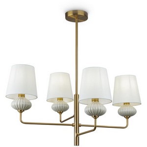 Изображение товара Потолочная люстра на штанге Freya Ceramics FR2029PL-04BS