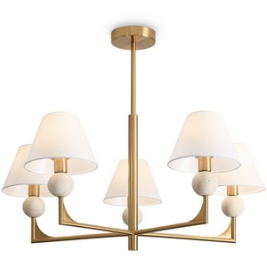 Изображение товара Потолочная люстра на штанге Freya Riley FR2043CL-05BS