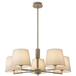 Изображение товара Потолочная люстра на штанге Freya Butler FR2057PL-05BG