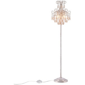 Изображение товара Торшер с хрусталем Freya Chabrol FR2302FL-04WG с подвесками