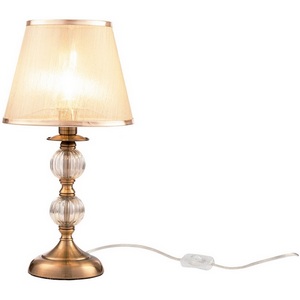 Изображение товара Настольная лампа с выключателем Freya Inessa FR2685TL-01BZ шарики