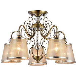 Изображение товара Потолочная люстра Freya Driana FR2405-PL-05-BZ с подвесками