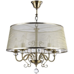 Изображение товара Подвесная люстра Freya Driana FR2405-PL-05C-BZ с подвесками