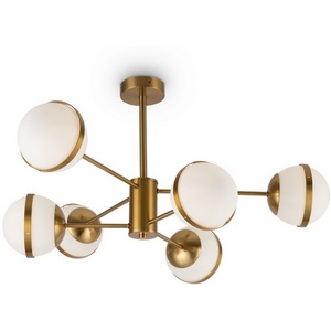 Изображение товара Потолочная люстра на штанге Freya Sonder FR5204PL-06BS шарики