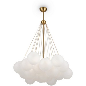 Изображение товара Потолочная люстра на штанге Freya Fiesta FR5231PL-06BS шарики