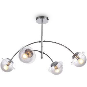 Изображение товара Потолочная люстра на штанге Freya Lumix FR5323CL-04CH шарики