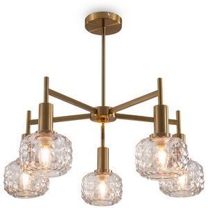 Изображение товара Потолочная люстра на штанге Freya Fero FR5366CL-05BS