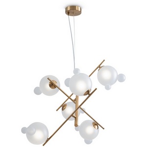 Изображение товара Подвесной светильник молекулы Freya Flaty FR5374PL-06BS
