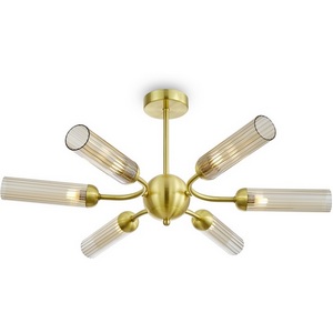 Изображение товара Потолочная люстра на штангу Freya Borgy FR5379CL-06G