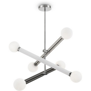 Изображение товара Потолочная люстра на штанге Freya Cross FR5381PL-06CH шарики