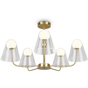Изображение товара Потолочная люстра на штанге Freya Doublety FR5382PL-05BS шарики
