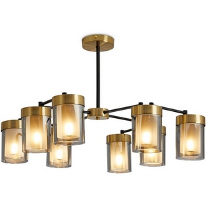 Изображение товара Потолочная люстра на штанге Freya Lora FR5432PL-08BBS