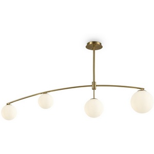 Изображение товара Потолочная люстра на штанге Freya Hanger FR5443CL-04BS шарики