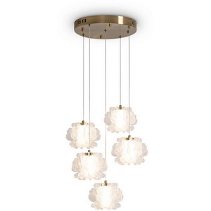 Изображение товара Подвесной светильник светодиодный каскадный Freya Flower FR5579PL-L40BS