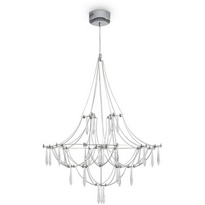 Изображение товара Подвесная люстра светодиодная Freya Amela FR6138PL-L21CH