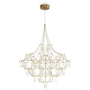 Изображение товара Люстра led подвесная с хромированной арматурой Freya Amela FR6138PL-L44BS