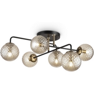 Изображение товара Потолочная люстра на штанге Freya Navel FR8016PL-06BBS