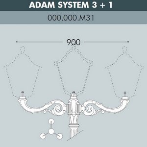 Изображение товара Консоль Fumagalli Adam 000.000.M31.A0