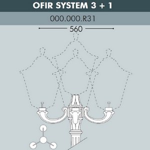 Изображение товара Консоль Fumagalli Ofir 000.000.R31.A0