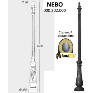 Изображение товара Столб Fumagalli Nebo 000.202.000.A0