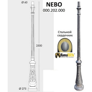 Изображение товара Столб Fumagalli Nebo 000.202.000.B0