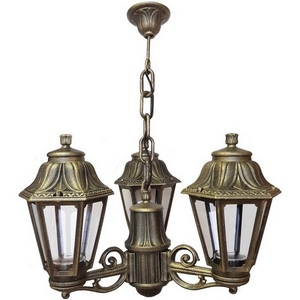 Изображение товара Уличный подвесной светильник под старину IP44 Fumagalli Anna E22.120.S30.BXF1R