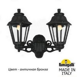 Изображение товара Настенный фонарь уличный IP44 Fumagalli Anna E22.141.000.BXF1R