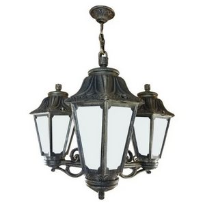 Изображение товара Уличный подвесной светильник IP55 Fumagalli RUT E26.120.S30.BYF1R