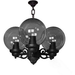 Изображение товара Уличный светильник IP55 подвесной Fumagalli GLOBE 250 G25.120.S30.AZF1R в форме шара