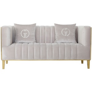 Изображение товара Диван Garda Decor 102AN-DIV-8682-SER (Светло-серый)