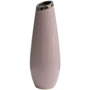 Изображение товара Ваза керамическая розовая d12х36 см Garda Decor 18H7827S-ROS