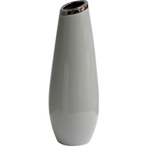 Изображение товара Ваза керамическая серая d12х36 см Garda Decor 18H7827S-SER