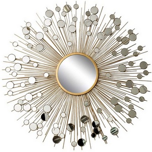 Изображение товара Настенное зеркало Garda Decor 19-OA-5702/1 (Золото)