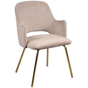 Изображение товара Кресло Garda Decor 30C-1231 GRB (Золото/Бежевый)