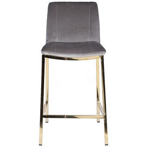 Изображение товара Барный стул Garda Decor 30C-DX-2091 GRE (Золото/Серый)