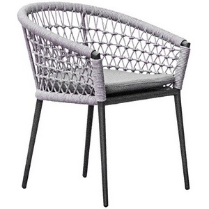 Изображение товара Кресло Garda Decor 39AR-C288-T4 (Черный/Серый)