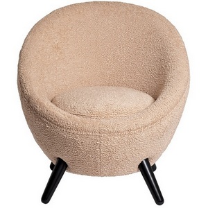 Изображение товара Кресло Garda Decor 48MY-2746 LPI (Черный/Бежевый)