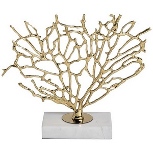 Изображение товара Статуэтка "Дерево" цвет золотой 22х7х21 см Garda Decor 55RD3025S