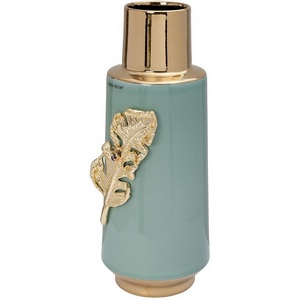 Изображение товара Ваза керамическая с золотым декором15х14х38 см Garda Decor 55RD6345L