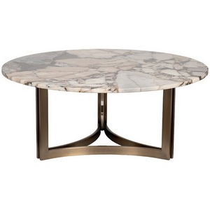 Изображение товара Стол журнальный d90*38см Garda Decor 58DB-07035 (круглая столешница)