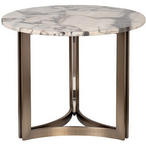 Изображение товара Стол журнальный d60*50см Garda Decor 58DB-07036 (круглая столешница)