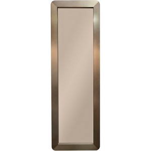 Изображение товара 58DB-14830 Зеркало рама нерж.сталь/мат.бронза 210*68*7,5см Garda Decor