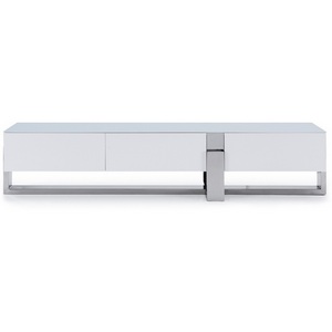 Изображение товара Тумба под телевизор Garda Decor 58DB-17071 (Хром/Белый)