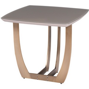 Изображение товара Журнальный стол квадратный шириной 60 см Garda Decor 58DB-ET14803 (серый)